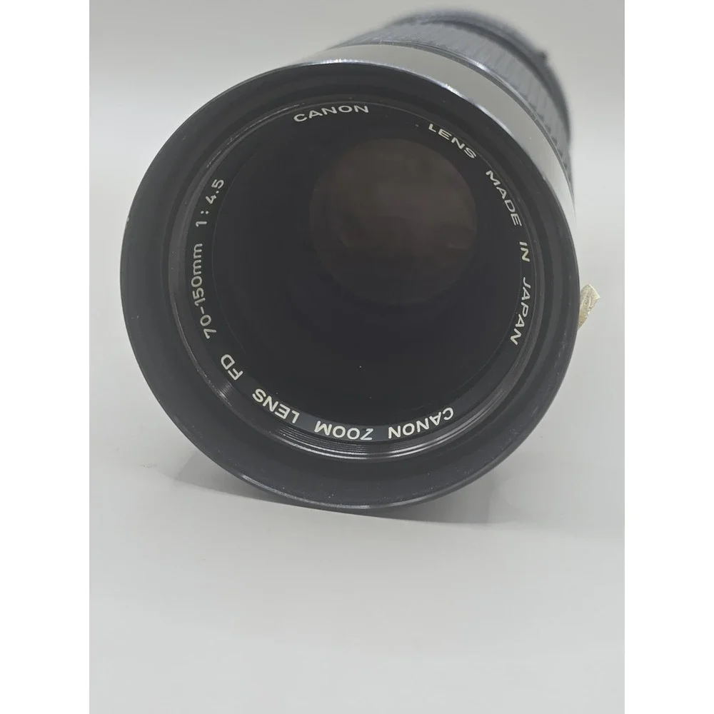 Canon  FD 70-150mm f/4.5 FDn MF Telephoto Zoom Lens Tested Japan